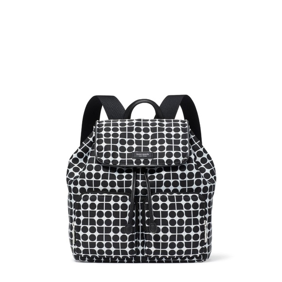 NWT Kate Spade New York Noel Printed Fabric Backpack main image 5